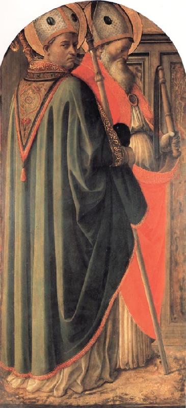Fra Filippo Lippi St.Augustine and St Ambrose Spain oil painting art